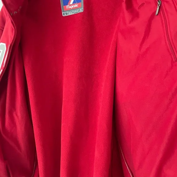 Vintage OSU Jacket Red Majestic Size L